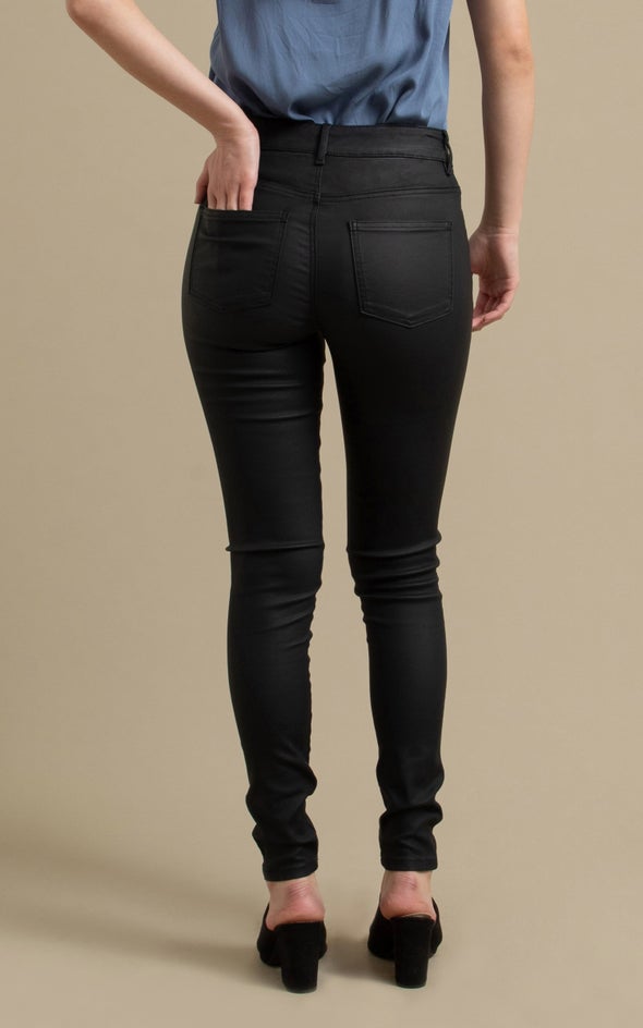 Matte Coated Skinny Jean | Pagani