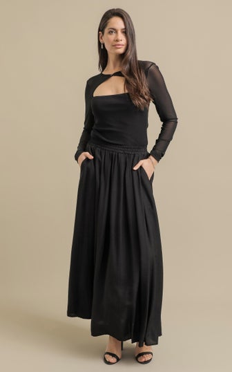 Maxi Skirt With Pockets