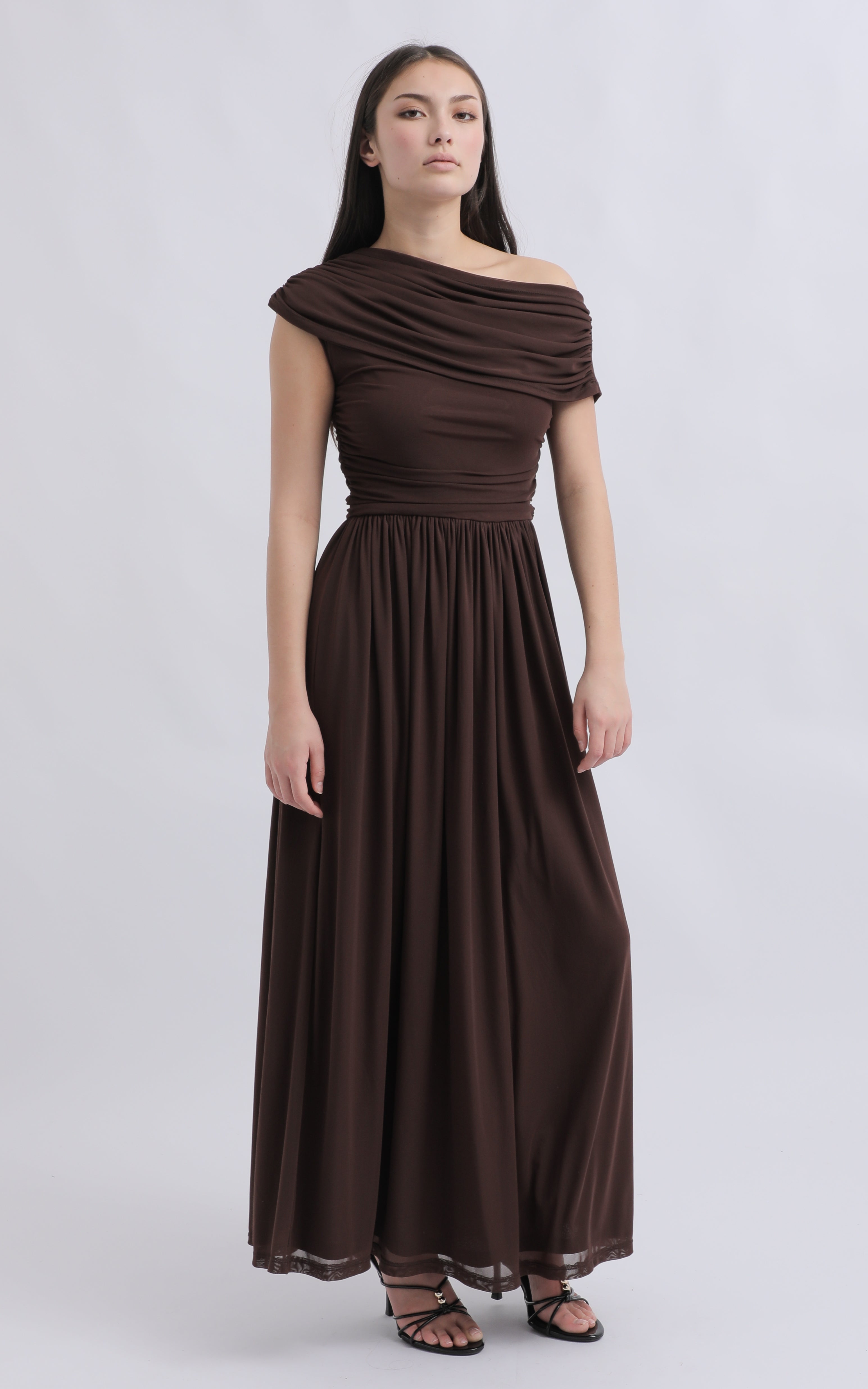 bohemian maxi dresses for sale Monaco Long dress with lace and ruffles, 3/4 sleeves Style:Madeline * Find the perfect FILM Affordable Bridesmaid Gowns Under