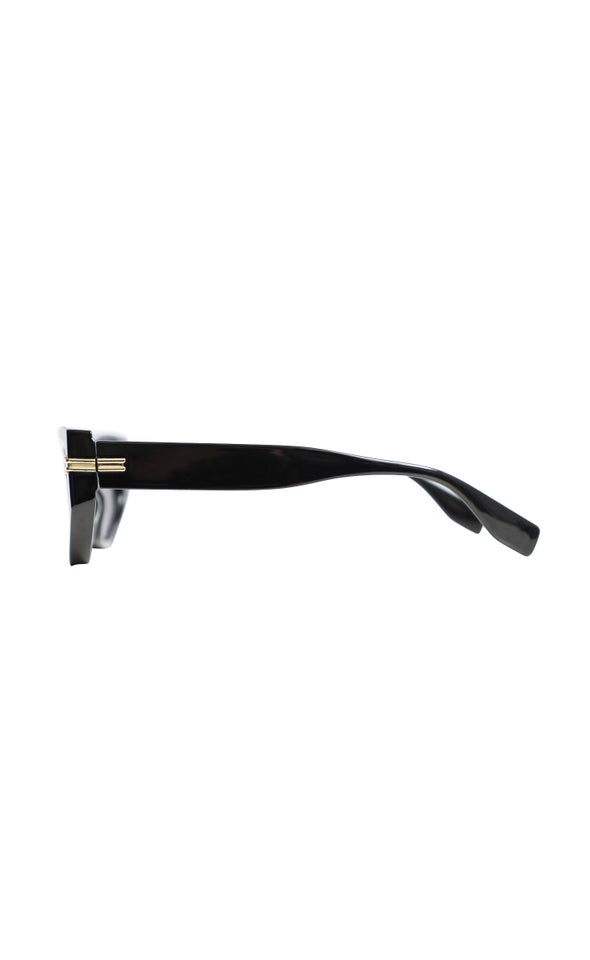 Metal Detail Sunglasses Black