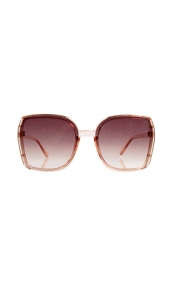 Metal Edge Sunglasses Camel