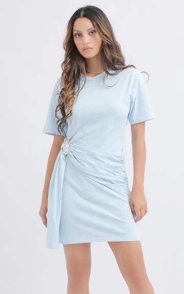 to catch a thief blue dress Sylvie Merino Wool Fit & Flare Dress