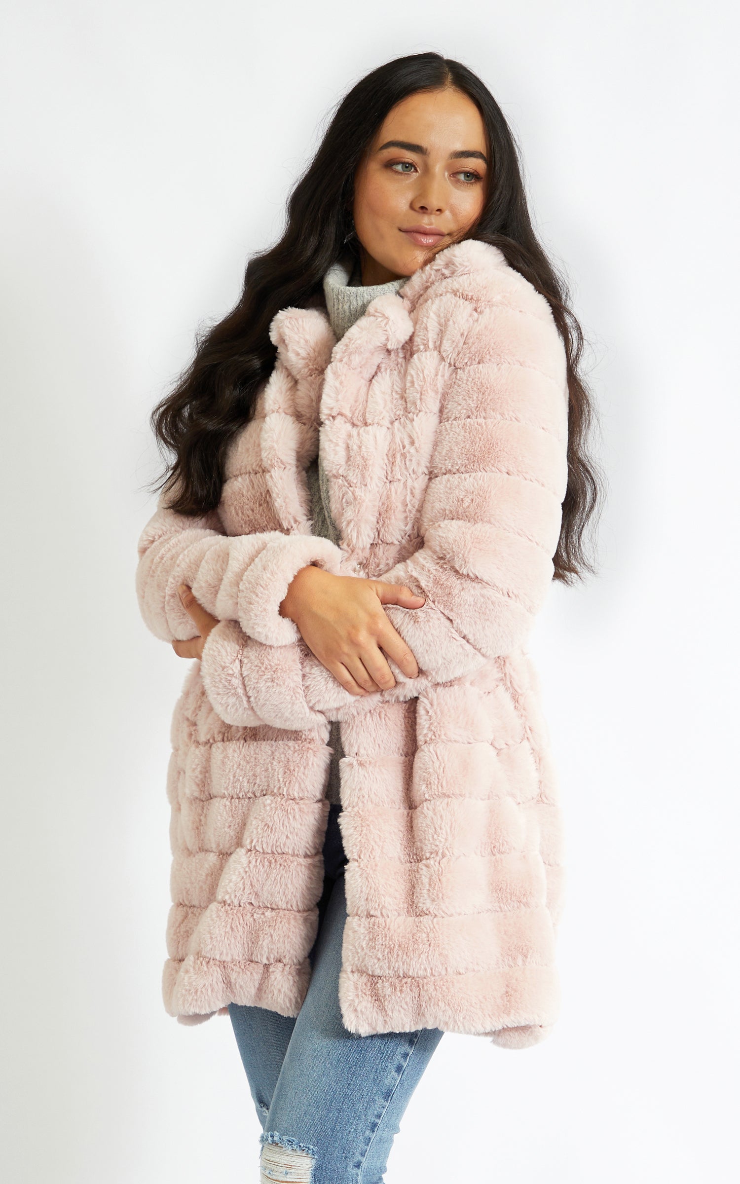 Pagani faux fur jacket Clearance