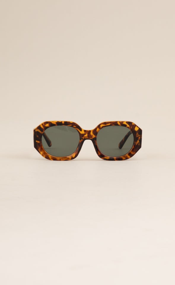 Multi Edge Sunglasses Tortoiseshell
