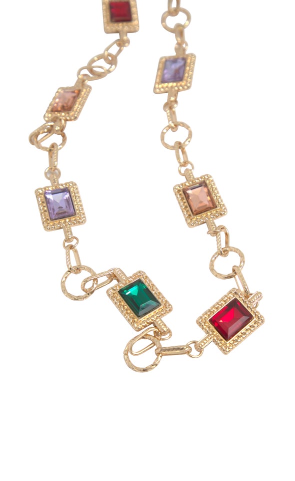 Multi Jewel Chain Belt Pagani