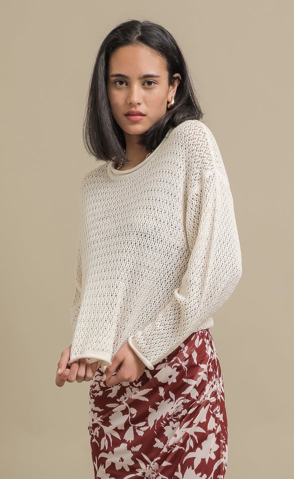 New Open Knit Sweater Pagani