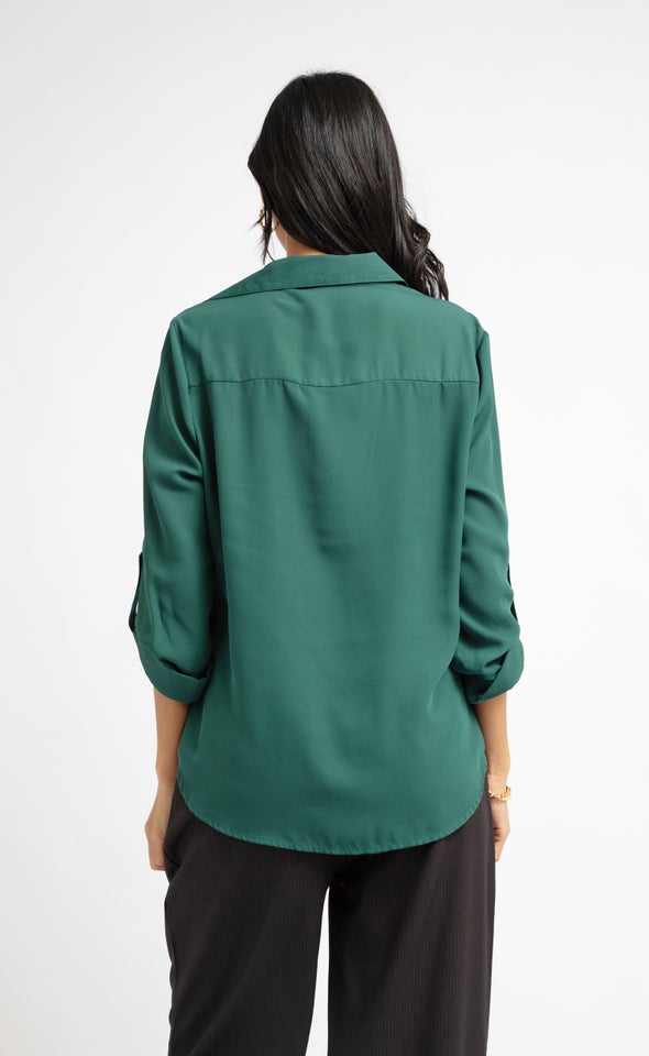 New Pocket Shirt Emerald