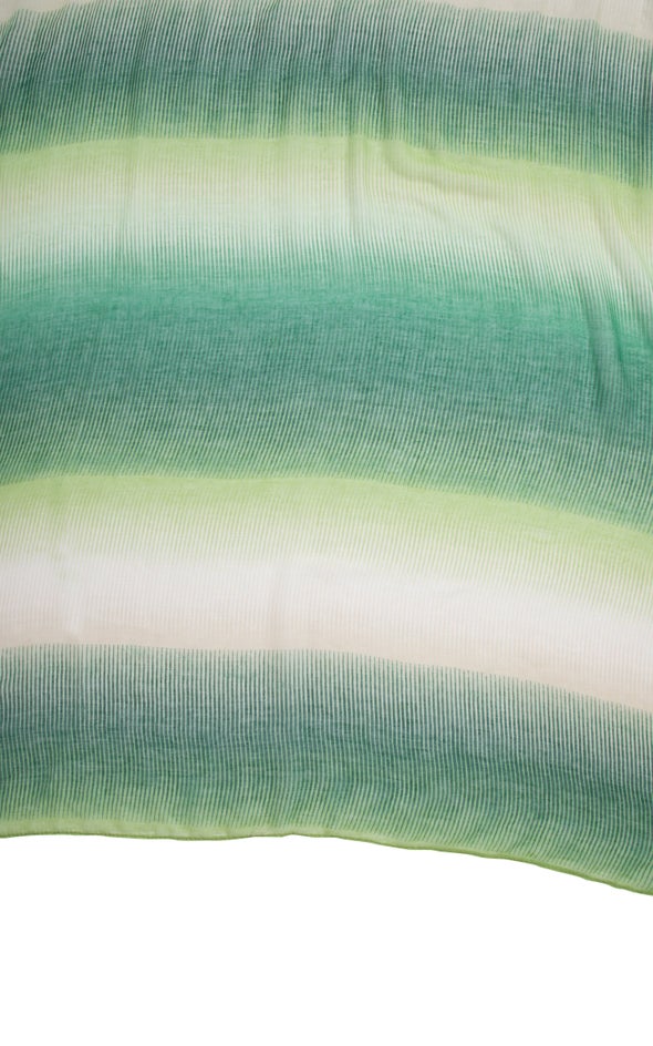 Ombre Scarf Green