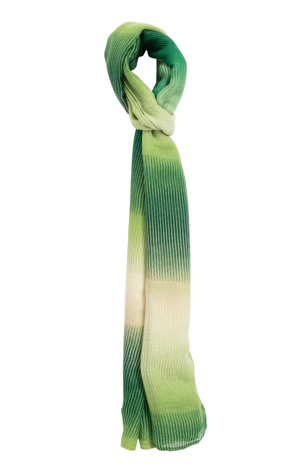 Ombre Scarf Green