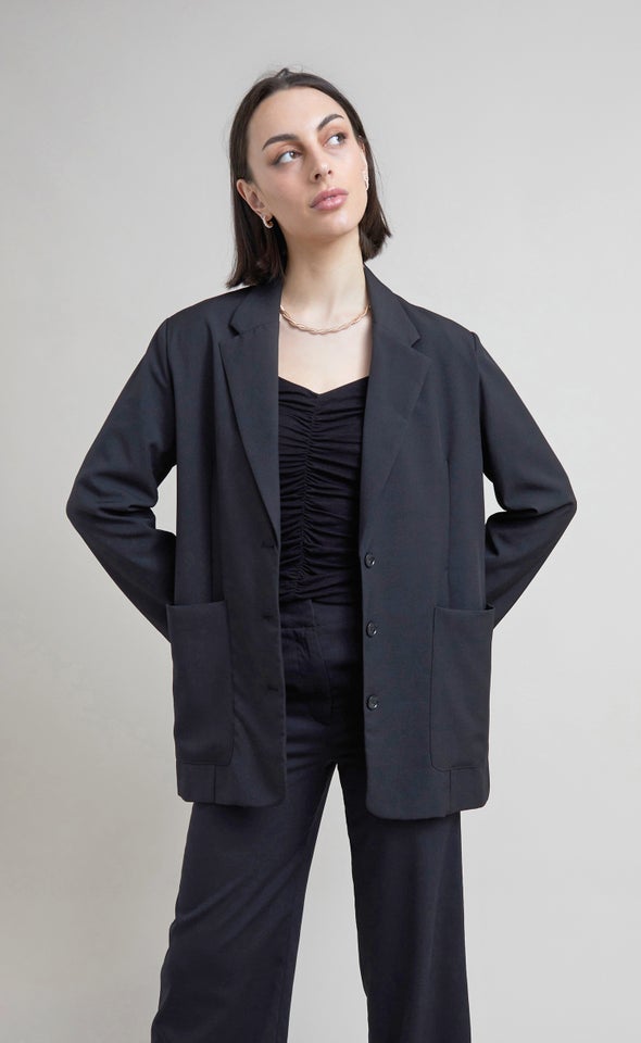 Oversized Blazer Black