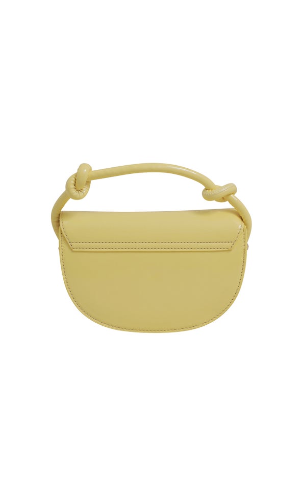Patent Knot Bag Yellow
