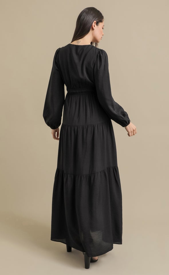 Pln Voile LS Tier Maxi Black