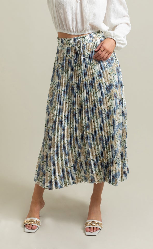 Printed Midi Skirt Pagani