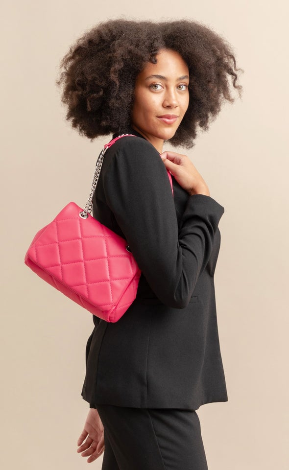 Quilted Chain Handbag