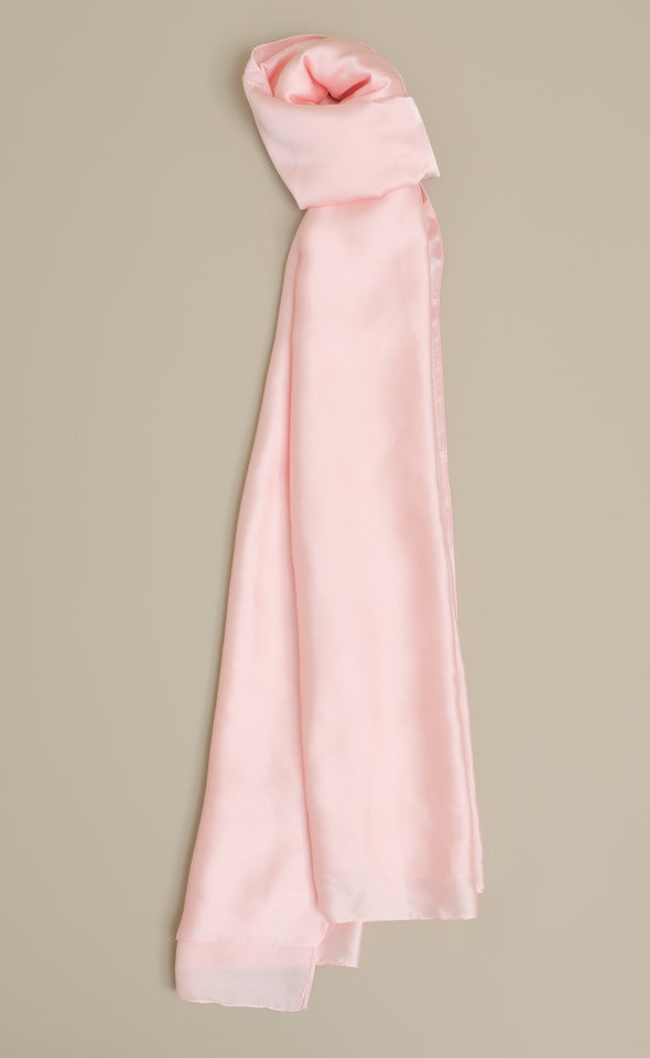 Satin Scarf Blush