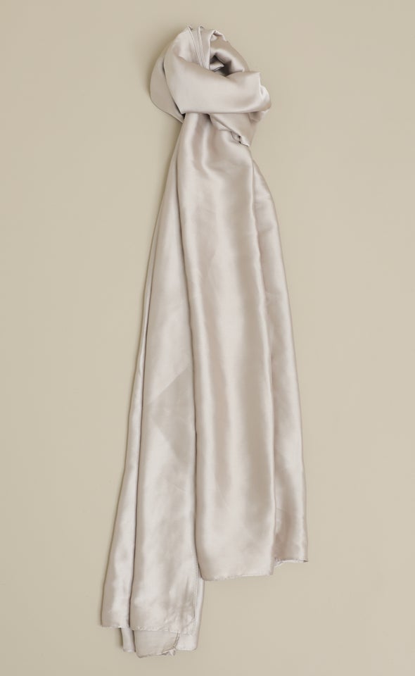 Satin Scarf Champagne