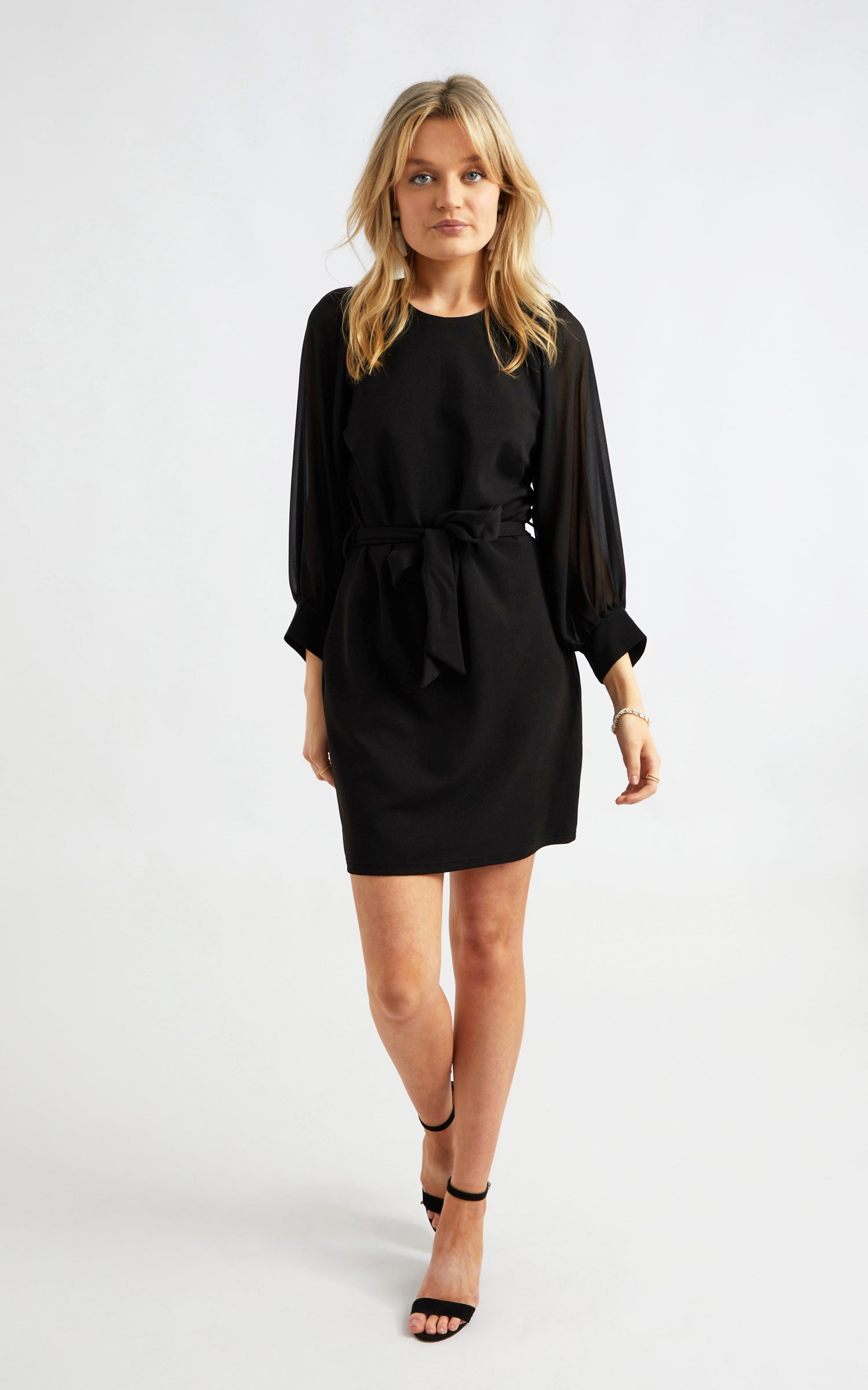 scuba shift dress
