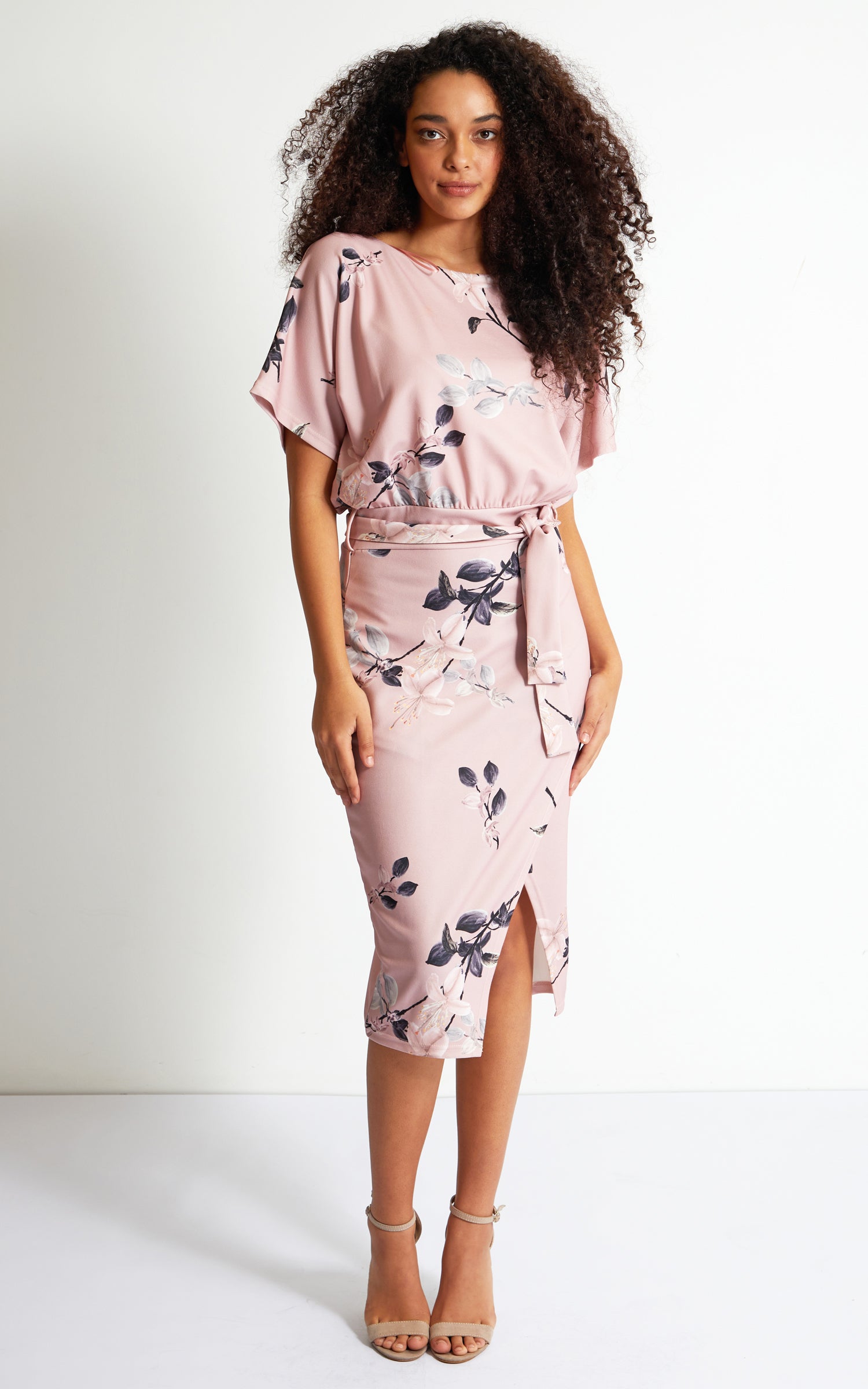 batwing wrap dress
