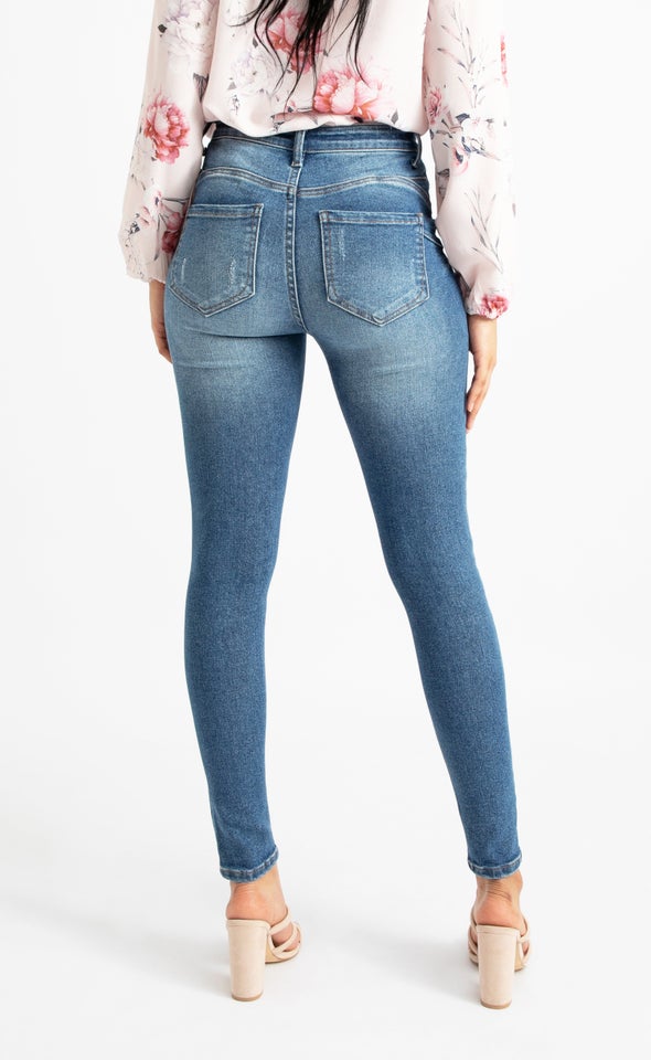 Sculpt Effect Skinnys Blue
