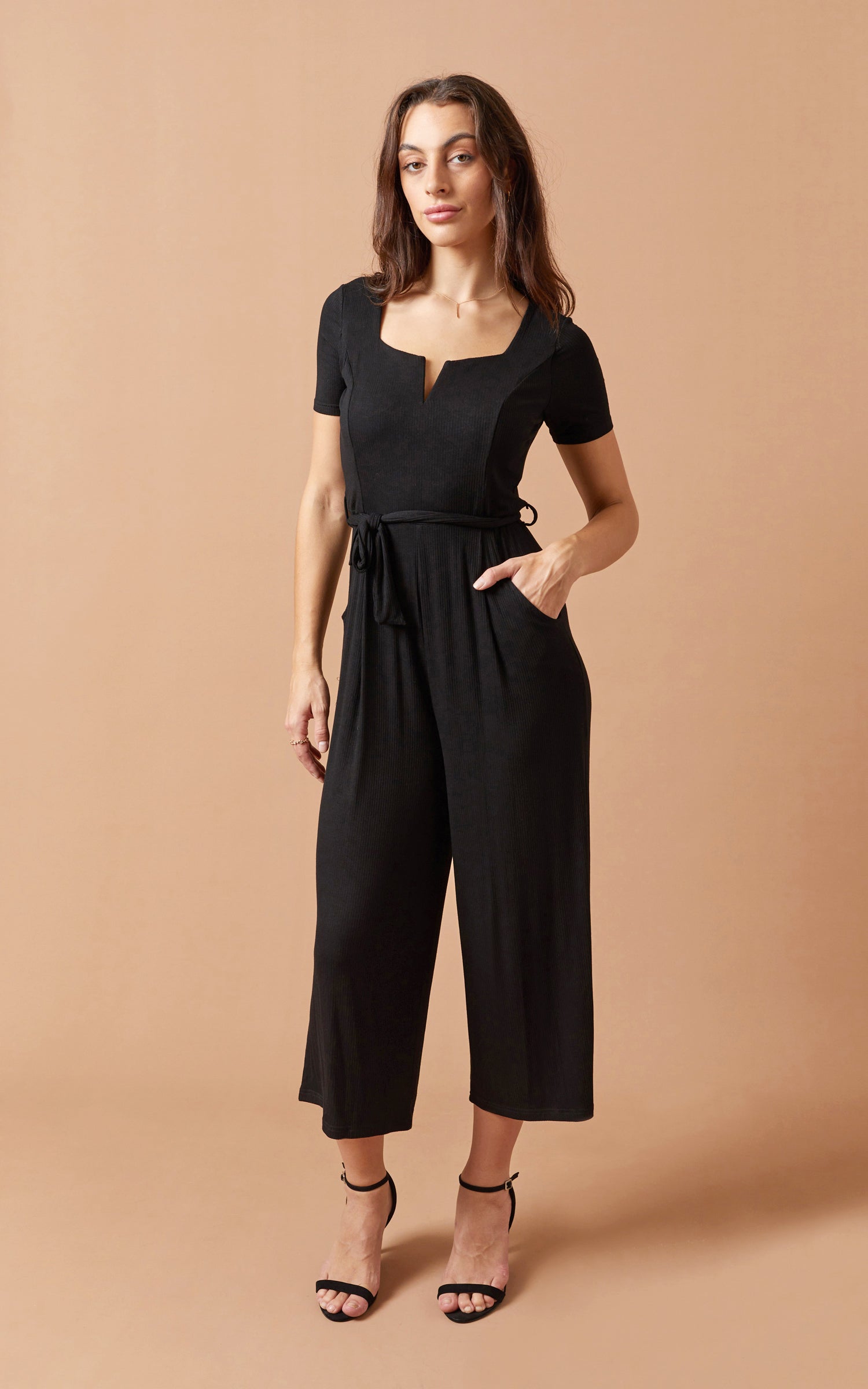 Helga May  Jumpsuit Linen Forset  Womens Clothing  Free Shipping   Ebony Boutique NZ