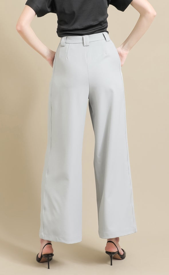 Side Panel Tailored Pant Mint