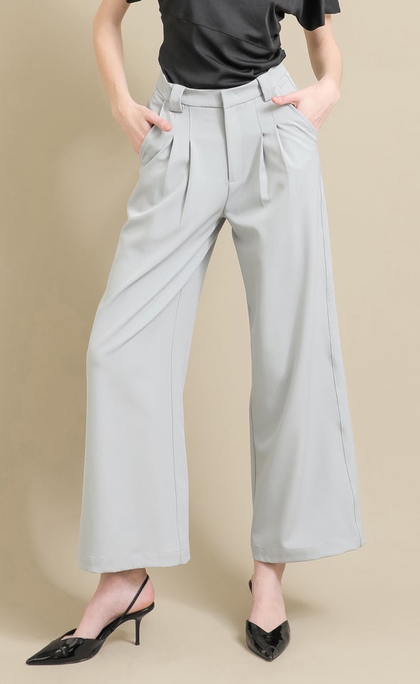 Side Panel Tailored Pant Mint
