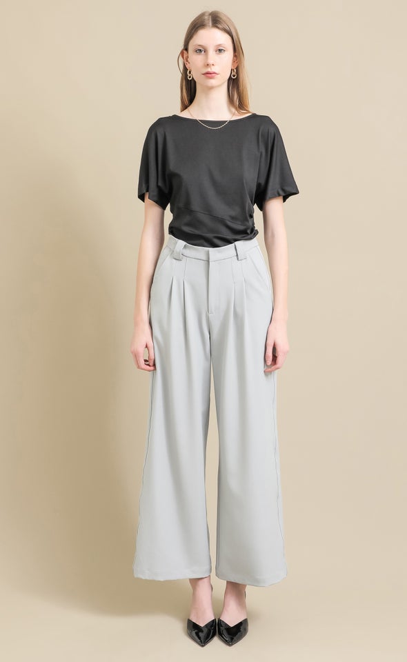 Side Panel Tailored Pant Mint
