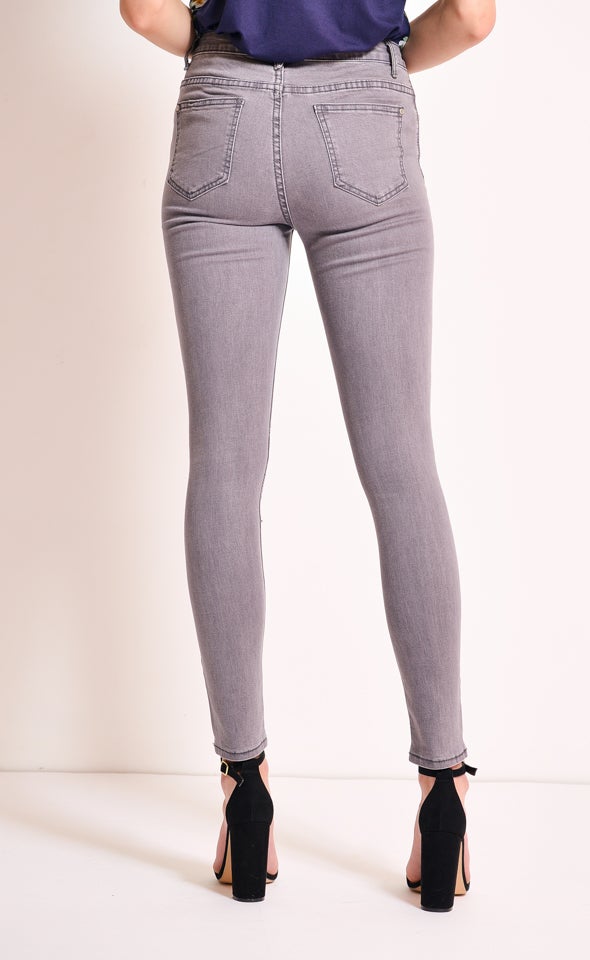 Soft Grey Skinnys Grey