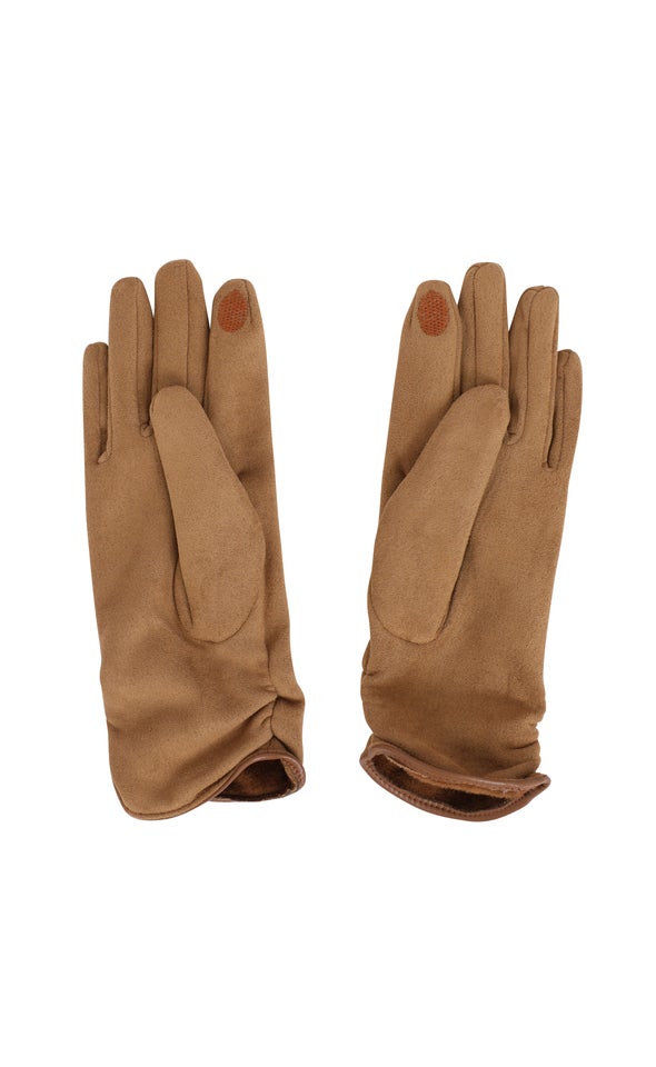 Soft Touch Gloves Brown