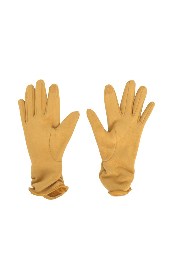 Soft Touch Gloves Mustard