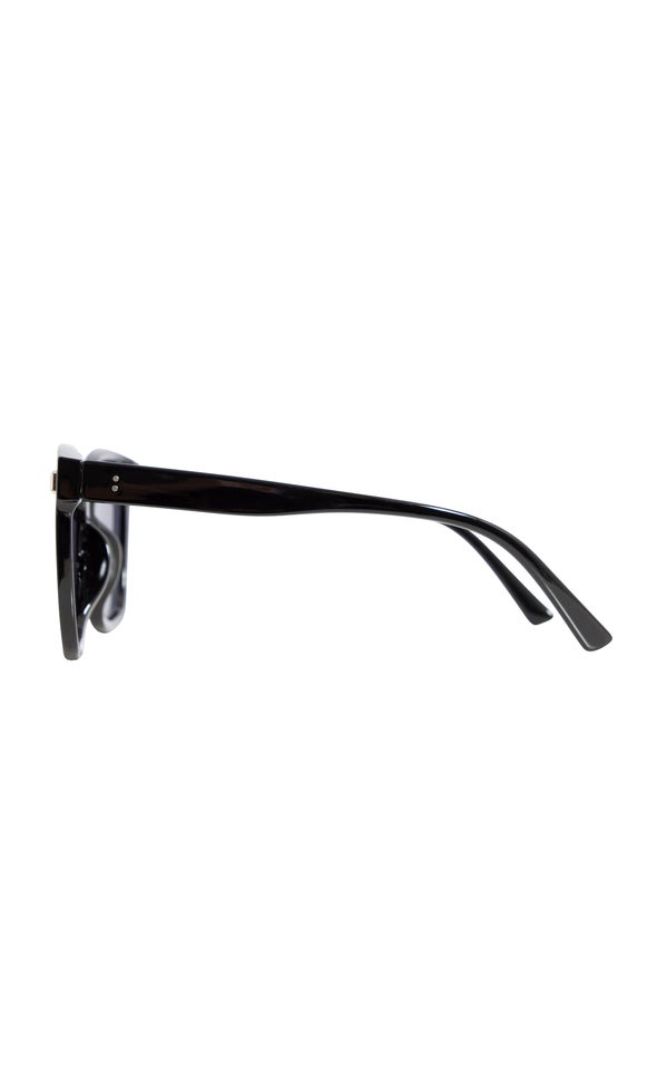 Square Frame Sunglasses Black
