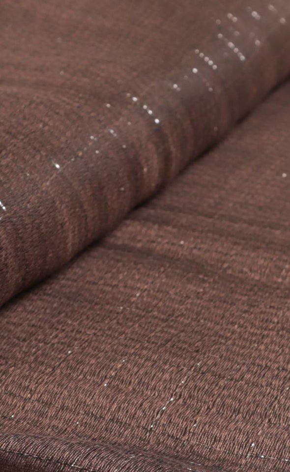 Stitch Contrast Scarf Black/brown
