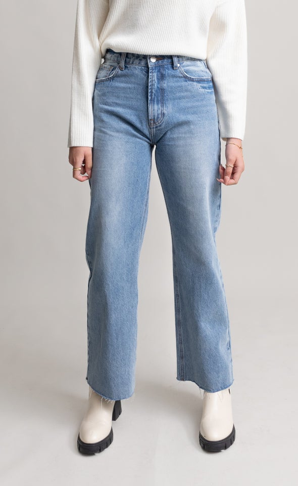 Straight Leg Soft Wash Jean Blue