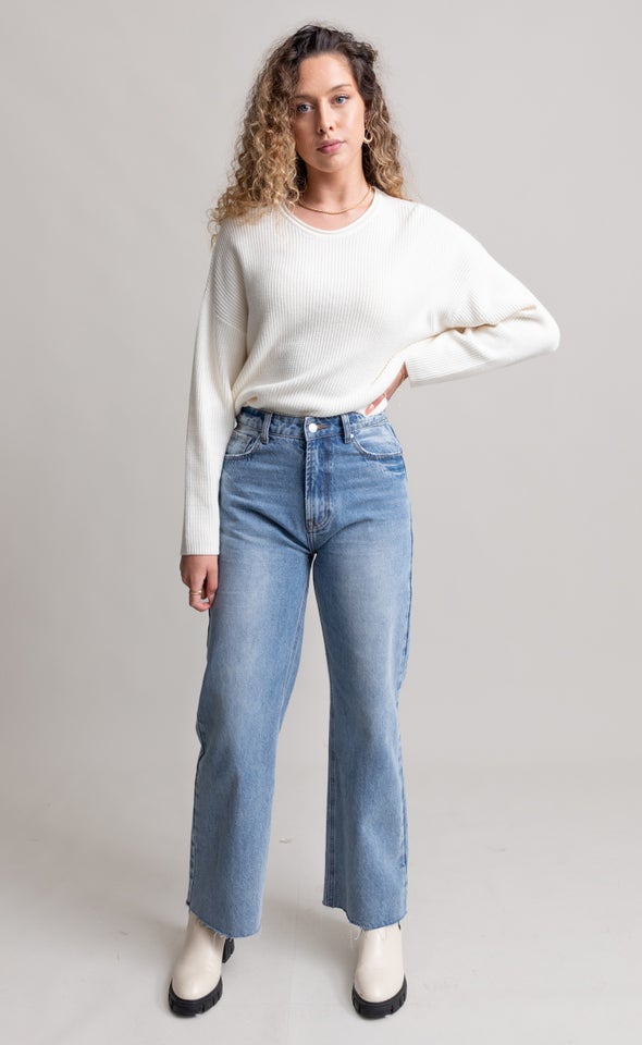 Straight Leg Soft Wash Jean Blue