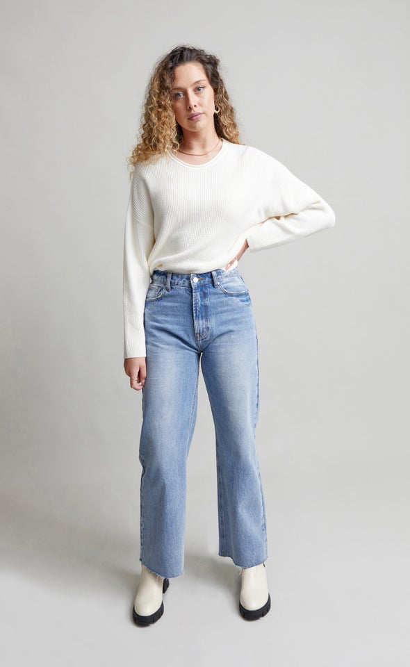 Straight Leg Soft Wash Jean Blue