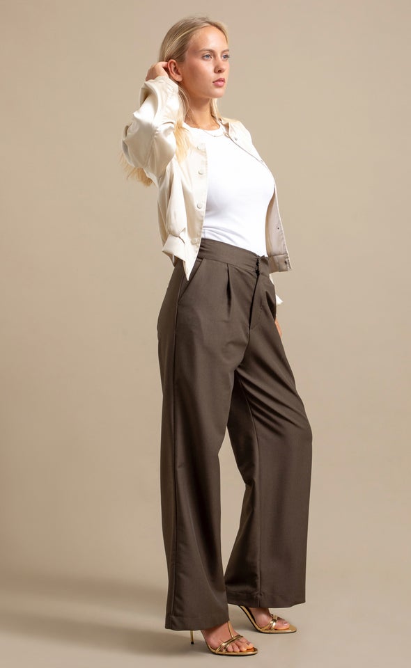 Suiting Pleat Front Pants