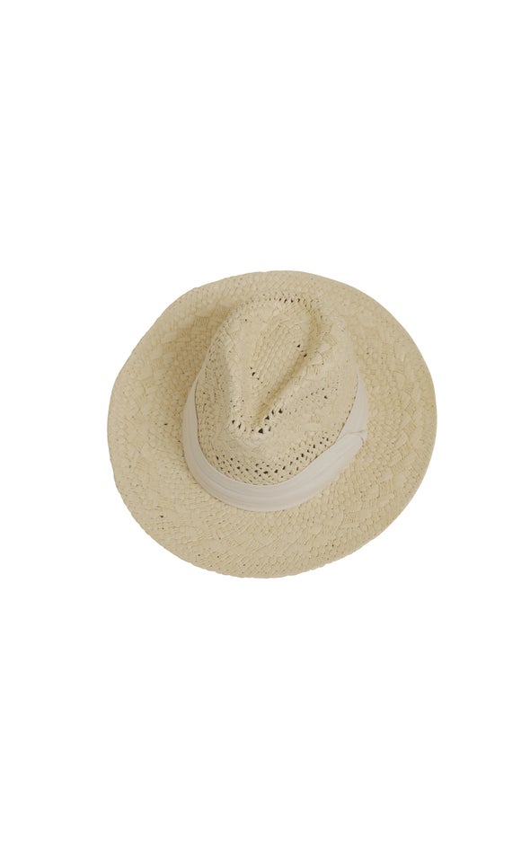 Summer Straw Hat Cream