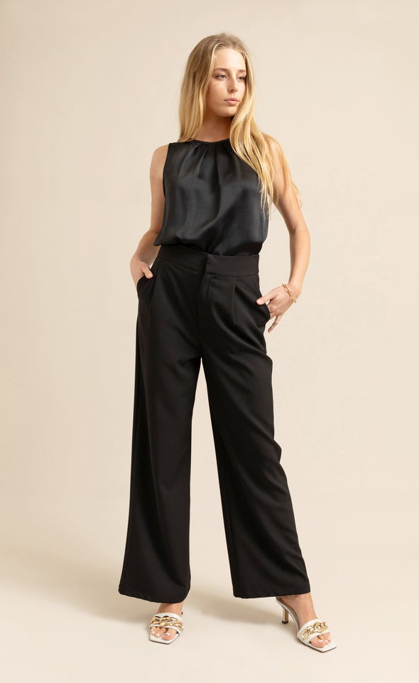 Tailored Suiting Pants Black