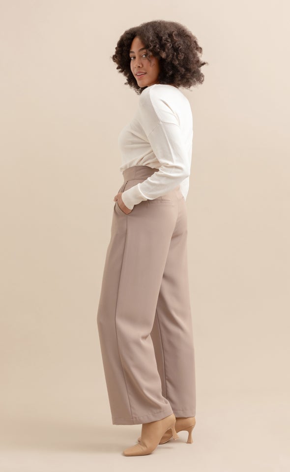 Tailored Suiting Pants Mocha