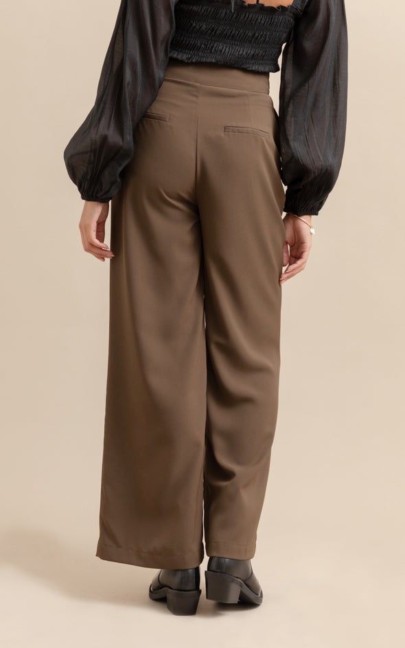 Tailored Suiting Pants Olive