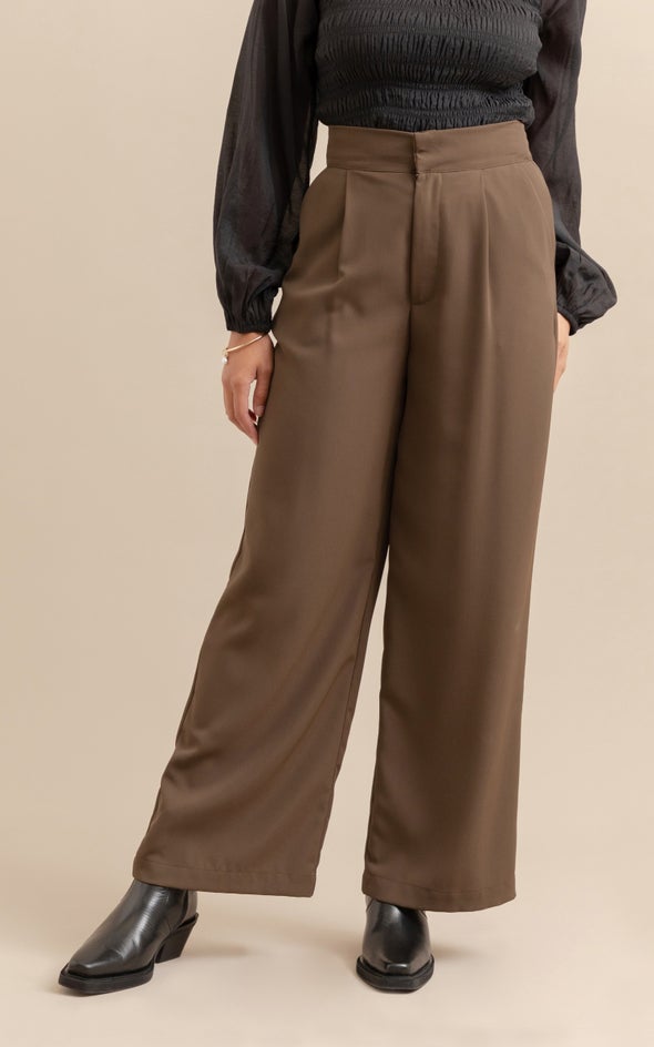 Tailored Suiting Pants Olive