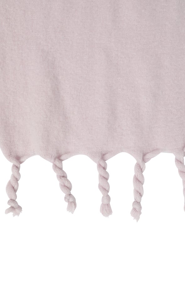 Tassel Edge Scarf Lilac