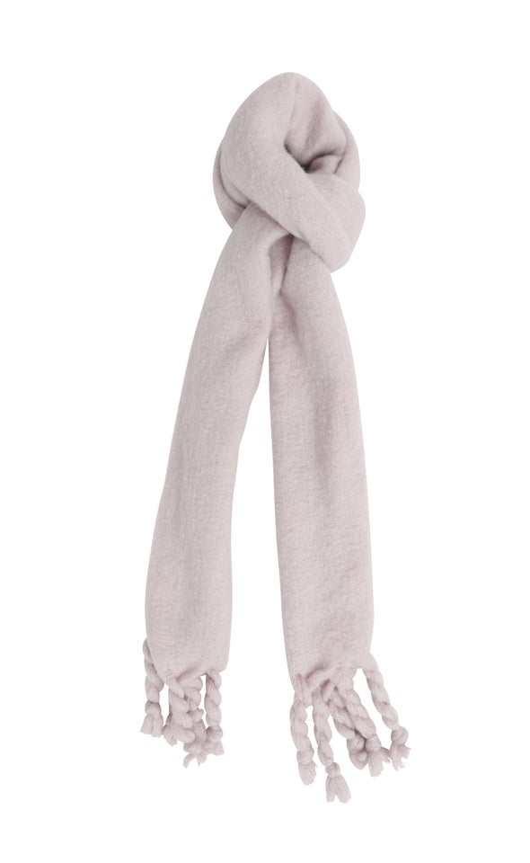 Tassel Edge Scarf Lilac