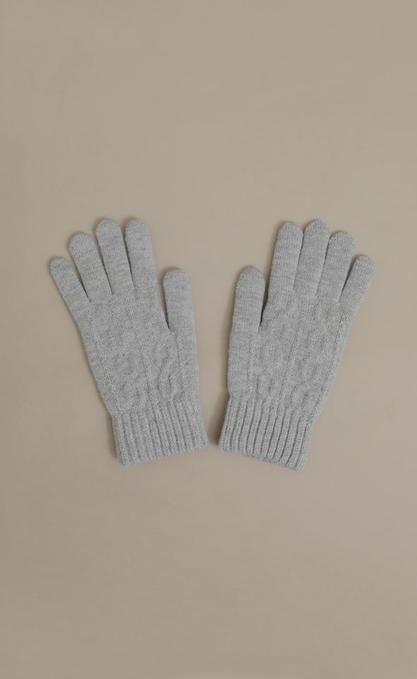 Tech Friendly Gloves Grey Marle