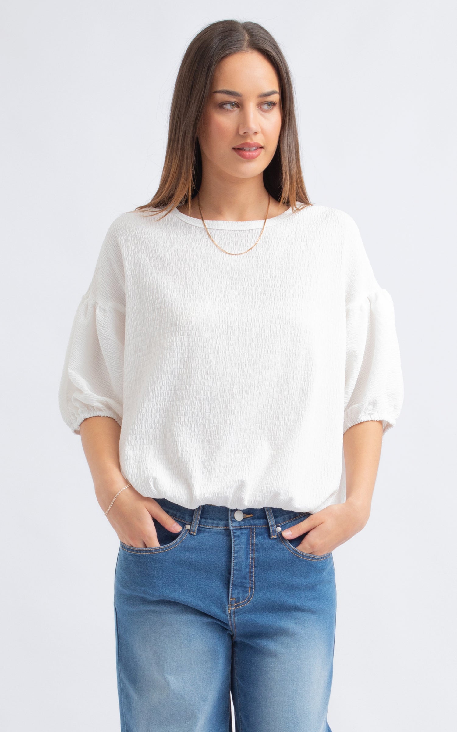 OHGA PUFF KNIT パフニット オーガ ホワイト white OHGA PUFF KNIT パフニット オーガ ホワイト white 【公式通販】
