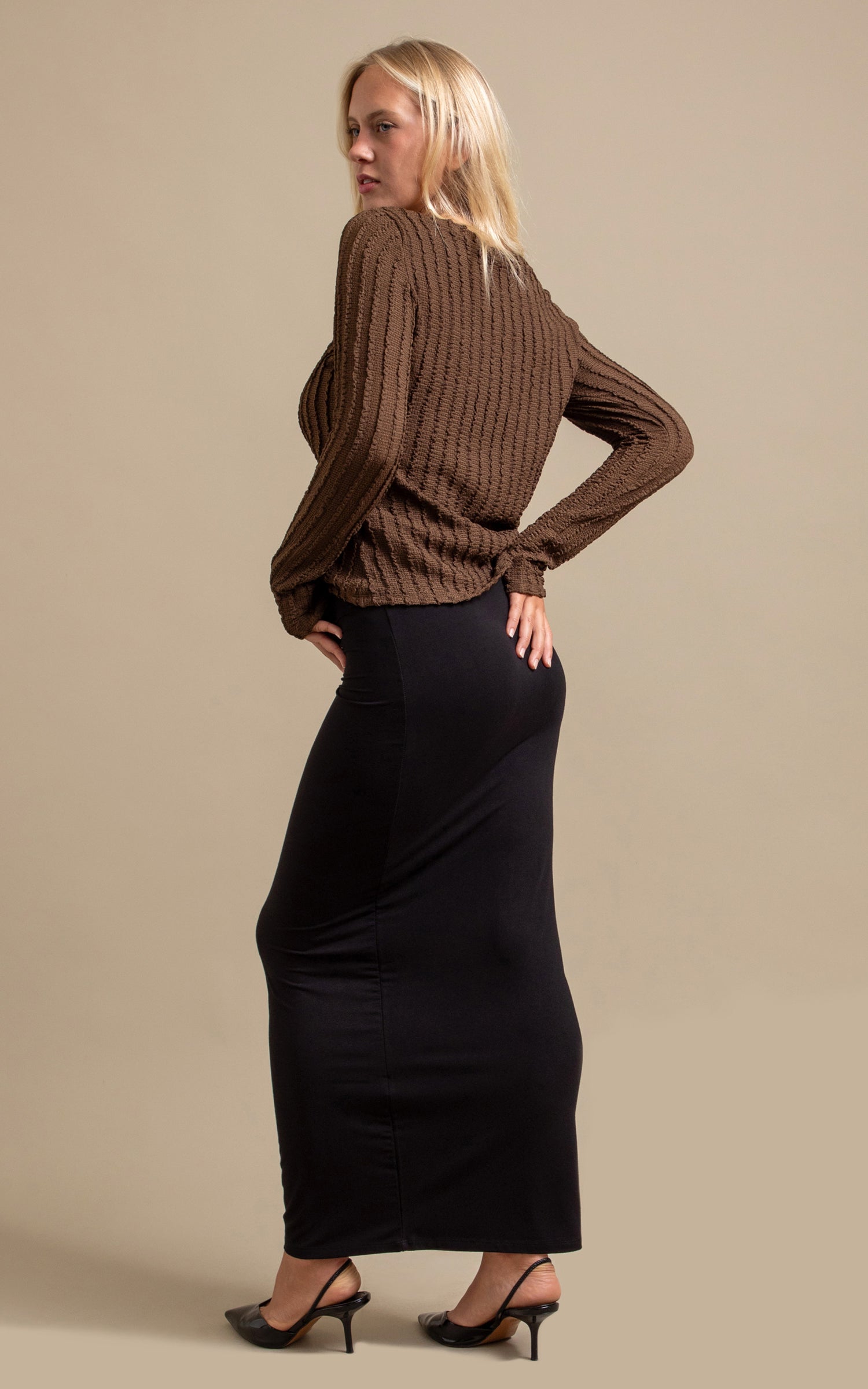 Textured Knit Boat Neck Top | Pagani Textured Knit Boat Neck Top | Pagani