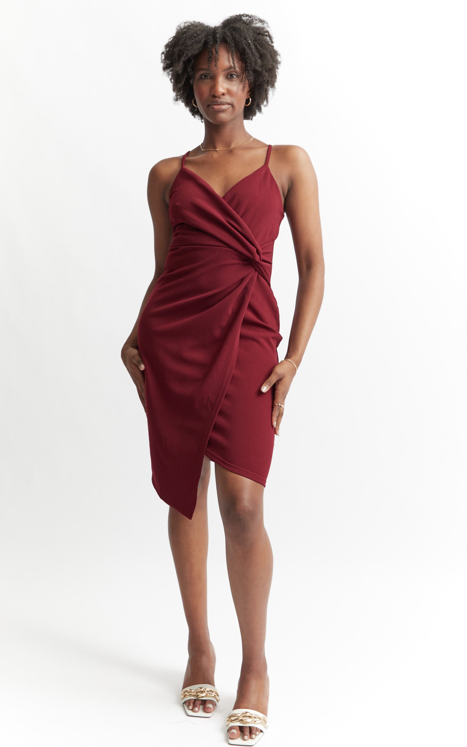 scuba cami dress