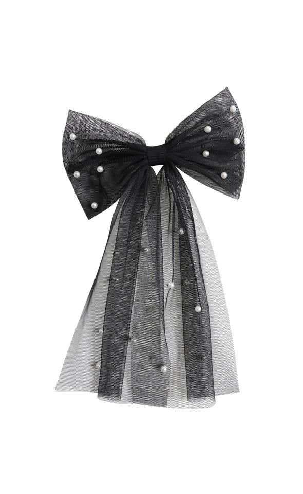 Tulle Pearl Bow