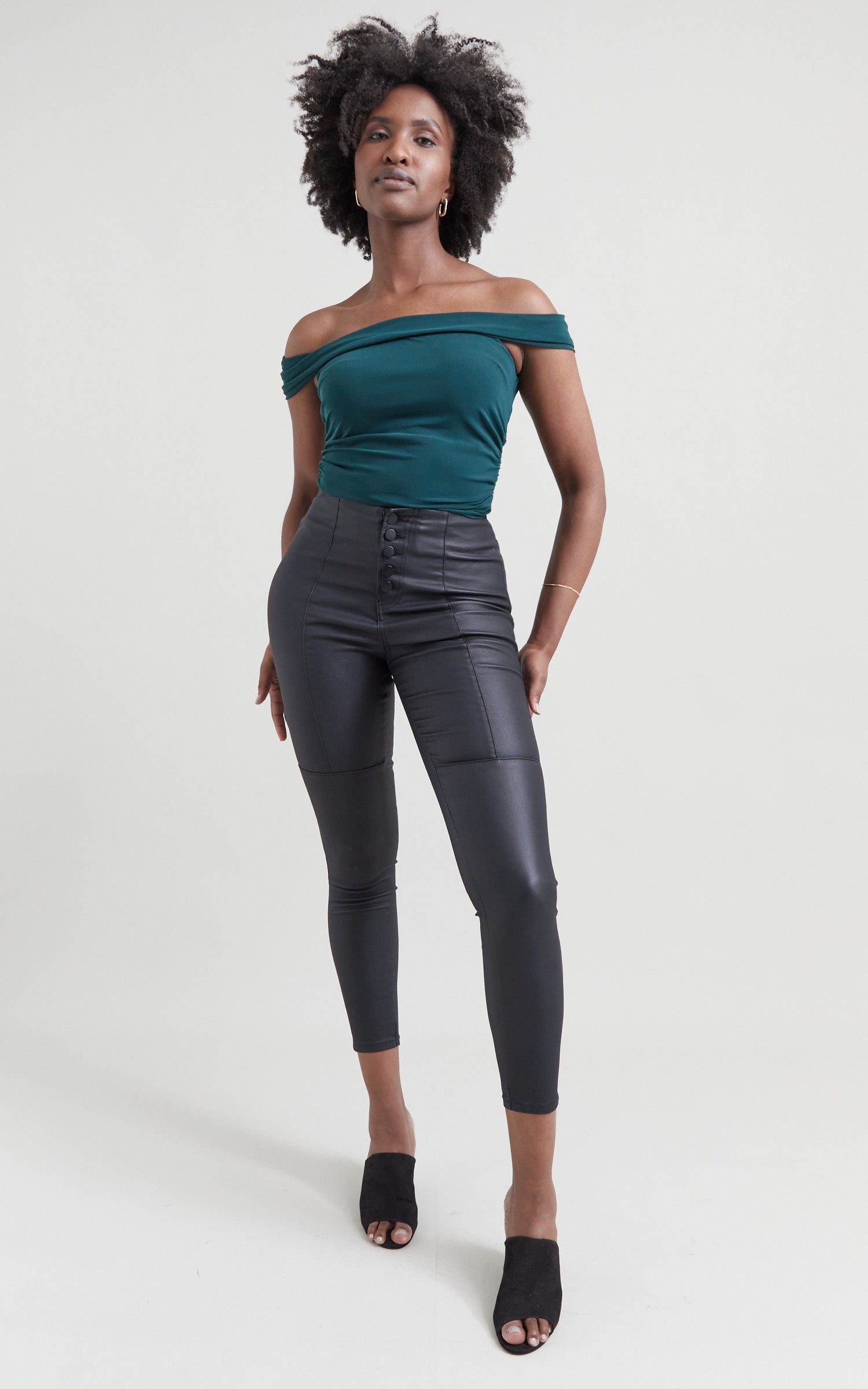 Buy Faux Leather Pants for Women Online @ Tata CLiQ Luxury