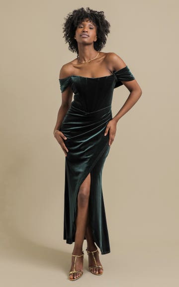 sachin and babi light blue dress Emerald Maeve Corset Midi Dress  Elegant Formal Wear